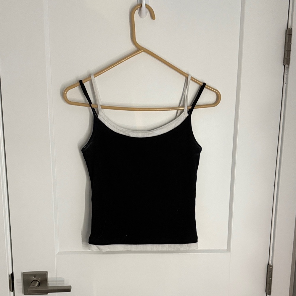 Wild Fable Black and White Camisole